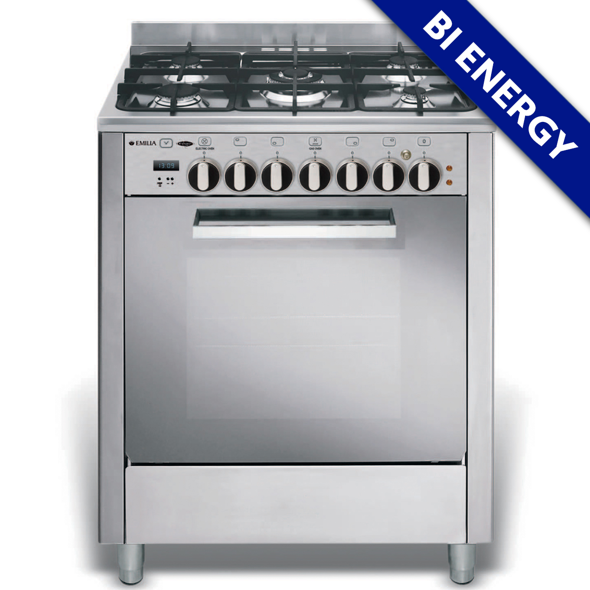 70cm Stainless Bi Energy Cooker with Energy Selective Oven - Emilia Appliances